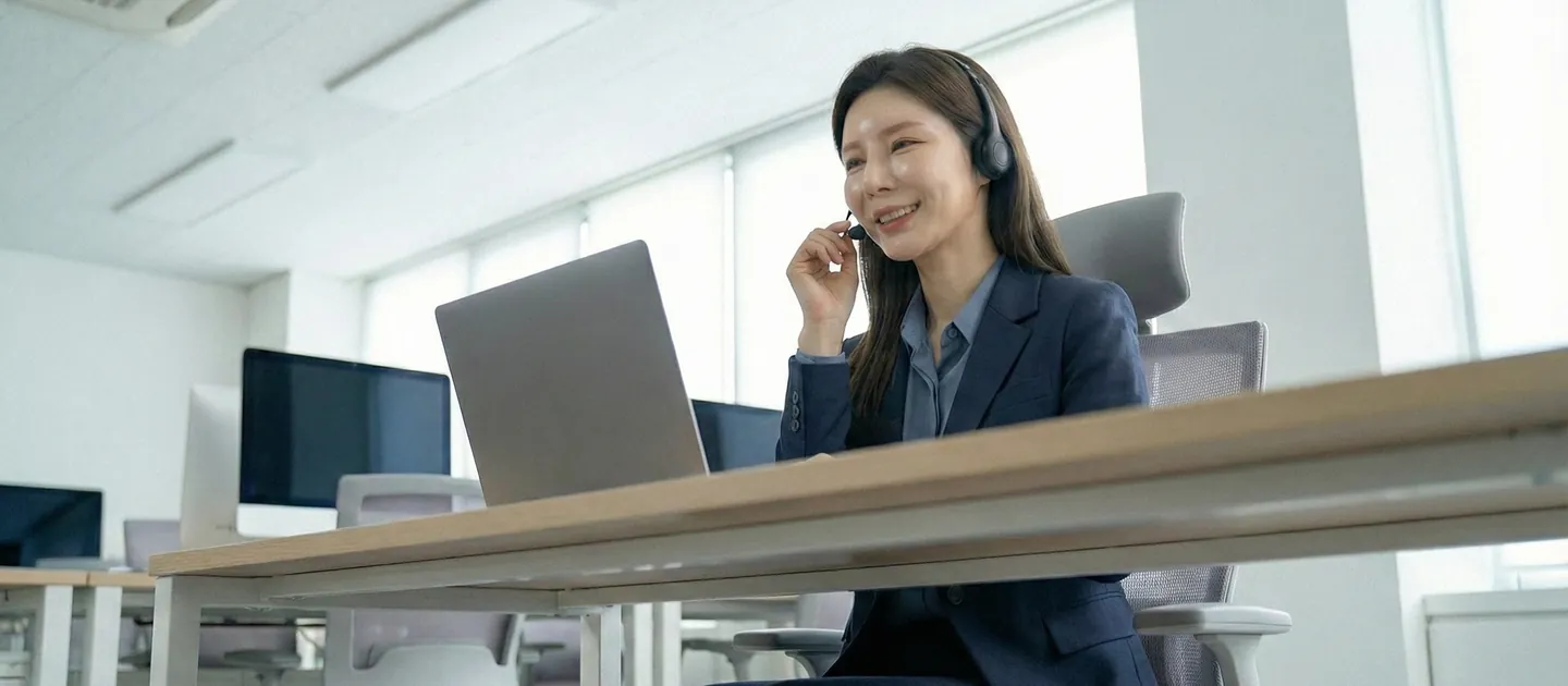 재무 역할 항목을 확인하는 장면을 담은 참고 사진